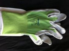 Thin Green Gardening Gloves